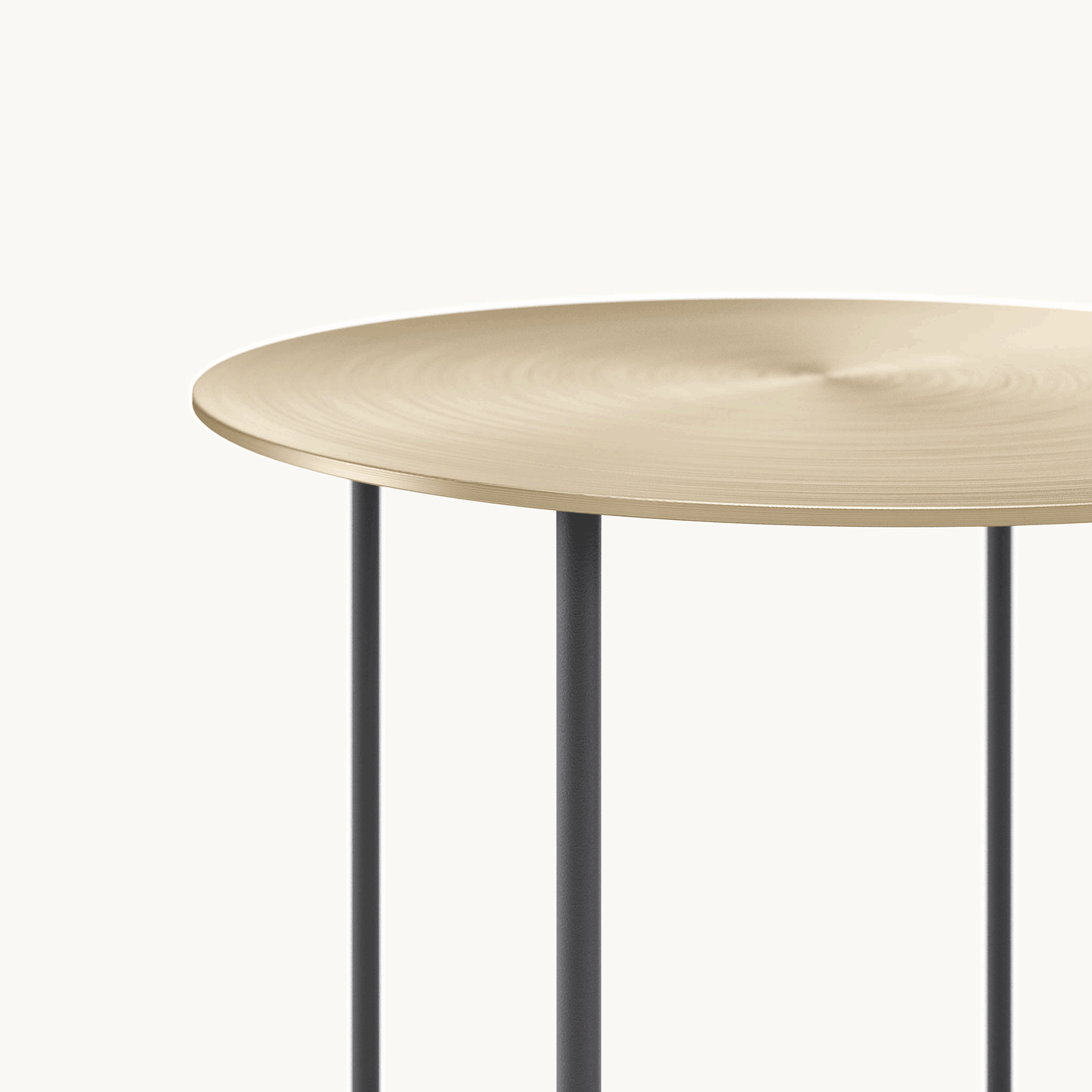 Inside Side Table Tall (Metal Top)