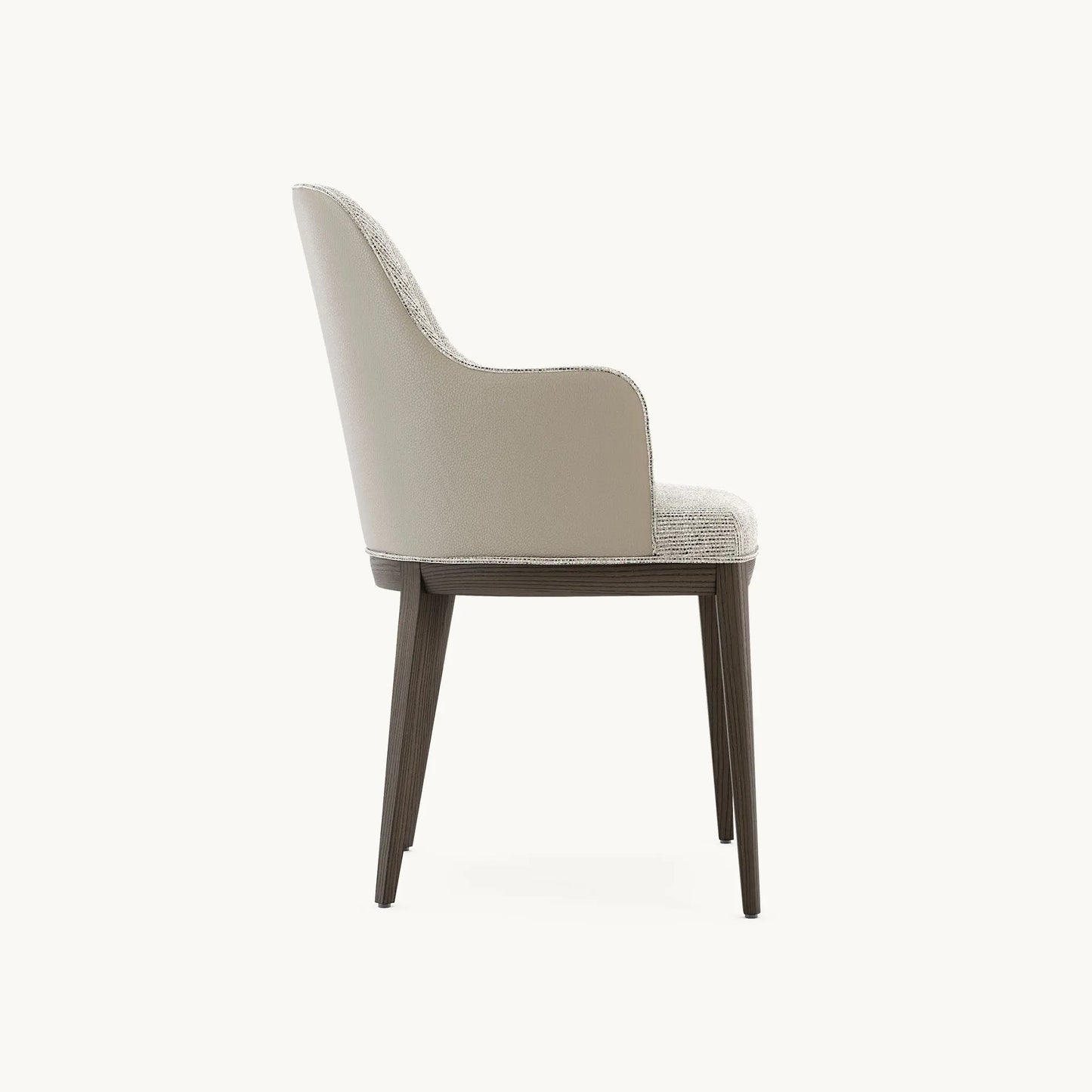 Anna Chair With Armrest (Wood Legs)